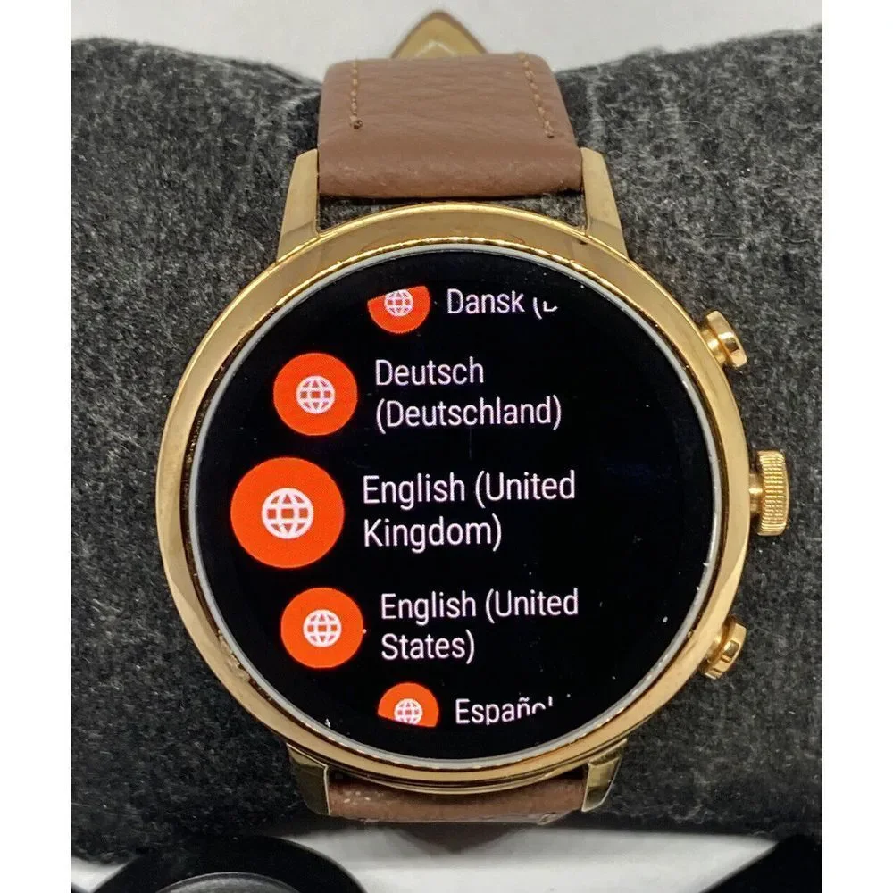 Fossil Gen 4 Authentic Digital Dial Smart Watch Custom Band FTW6016 LT343